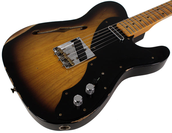 Fender Custom Shop Limited Nocaster Thinline Relic, Aged 2-Color 