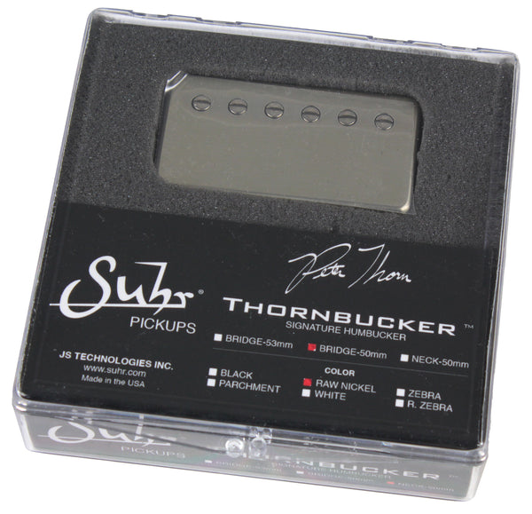 Suhr Thornbucker II Pickup, Bridge, Raw Nickel, 53mm