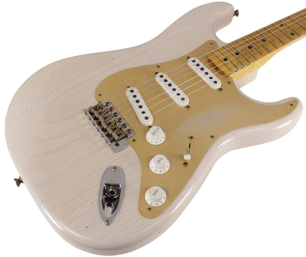 Fender Custom Shop Limited '55 Dual-Mag Strat, Aged White Blonde