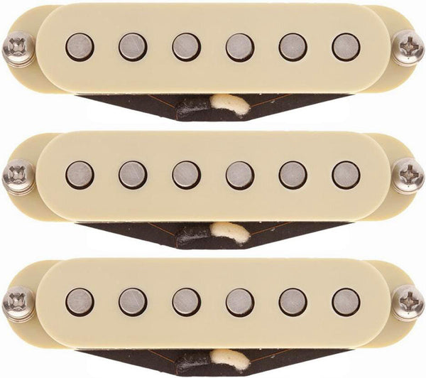 Lollar Strat Dirty Blonde Pickup Set, Cream