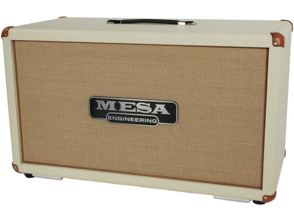 Mesa Boogie 2x12 Recto Horizontal Cab, Cream Bronco | Humbucker Music