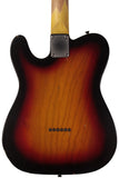 Nash T2HB Guitar, 3 Tone Sunburst, Light Aging