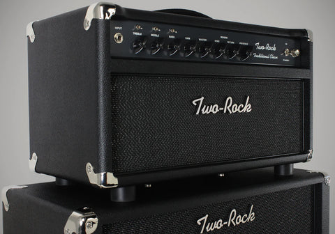 Two-Rock Traditional Clean 100/50 Head, 2x12 Cab, Black, Sparkle Matrix Grille