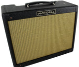 Victoria Amplifier 20112 1x12 Combo, Black Tweed, Half Power Switch