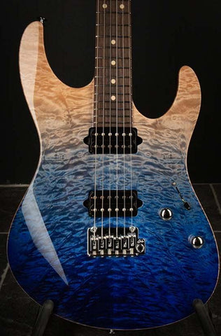 Suhr Modern Set Neck Limitied Edition Guitar, Blue Fade