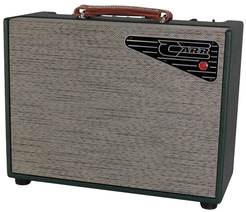 Carr Bel-Ray 1x12 Combo Amp, Emerald Green, Tan Handle