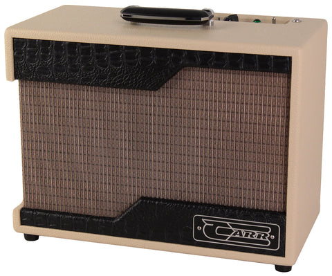 Carr Raleigh 1x10 Combo Amp, Cream, Black Gator Front Panel