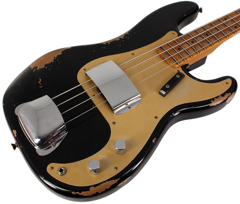 Fender Custom Shop 1958 Precision Bass, Heavy Relic, Aged Black