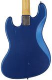 Nash JB-63 Bass Guitar, Lake Placid Blue, Light Aging