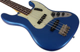 Nash JB-63 Bass Guitar, Lake Placid Blue, Light Aging