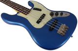 Nash JB63 Bass Guitar, Lake Placid Blue, Light Aging