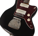 Nash JM63 Jazzmaster Guitar, Black, Light Aging