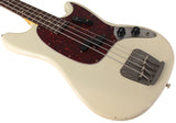 Nash MB63 Bass Guitar, Olympic White, Light Aging