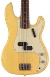 Nash PB63 Bass Guitar, Cream, Light Aging