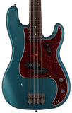 Nash PB63 Bass Guitar, Ocean Turquoise Metallic, Light Aging