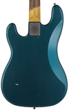 Nash PB63 Bass Guitar, Ocean Turquoise Metallic, Light Aging