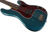 Nash PB63 Bass Guitar, Ocean Turquoise Metallic, Light Aging