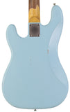 Nash PB63 Bass Guitar, Sonic Blue, Light Aging