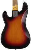 Nash PB63 Bass Guitar, 3-Tone Sunburst, Light Aging