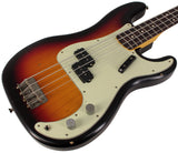 Nash PB63 Bass Guitar, 3-Tone Sunburst, Light Aging