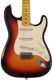 Nash S57 Guitar, 3-Tone Sunburst, Light Aging