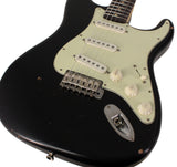 Nash S63 Guitar, Black, Light Aging