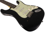 Nash S63 Guitar, Black, Light Aging