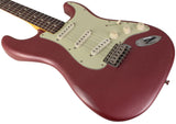 Nash S63 Guitar, Burgundy Mist Metallic, Light Aging