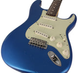 Nash S63 Guitar, Lake Placid Blue, Light Aging