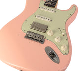 Nash S63 Guitar, Shell Pink, HSS, Light Aging