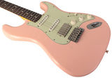 Nash S63 Guitar, Shell Pink, HSS, Light Aging