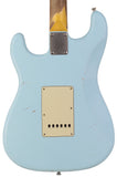 Nash S63 Guitar, Sonic Blue, HSS, Light Aging