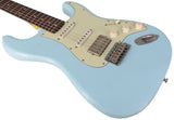 Nash S63 Guitar, Sonic Blue, HSS, Light Aging