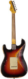 Nash S63 Guitar, 3-Tone Sunburst, Heavy Aging