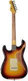 Nash S63 Guitar, 3-Tone Sunburst, Heavy Aging