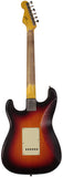 Nash S63 Guitar, 3-Tone Sunburst, Light Aging