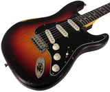 Nash S63 Guitar, 3-Tone Sunburst, Black PG (SRV Vibe)