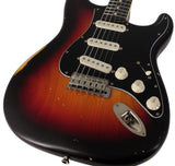 Nash S63 Guitar, 3-Tone Sunburst, Black PG (SRV Vibe)