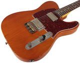 Nash T2HB Guitar, Amber, Light Aging