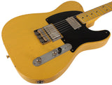 Nash T2HB Guitar, Butterscotch Blonde, Light Aging