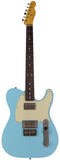 Nash T2HB Guitar, Sonic Blue, Light Aging