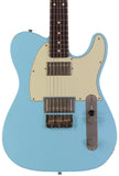 Nash T2HB Guitar, Sonic Blue, Light Aging