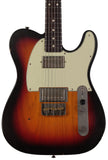 Nash T2HB Guitar, 3 Tone Sunburst, Light Aging