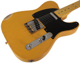 Nash T52 Guitar, Butterscotch Blonde, Medium Aging