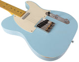 Nash T57 Guitar, Sonic Blue, Light Aging