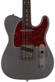 Nash T63 Guitar, Charcoal Frost Metallic, Tortoise Shell, Light Aging