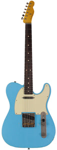 Nash T63 Guitar, Daphne Blue, Light Aging