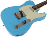 Nash T63 Guitar, Daphne Blue, Light Aging