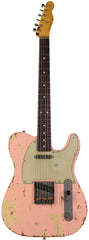 Nash T63 Guitar, Shell Pink, Extra Heavy Aging