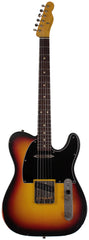 Nash T63 Guitar, 3 Tone Sunburst, Light Aging